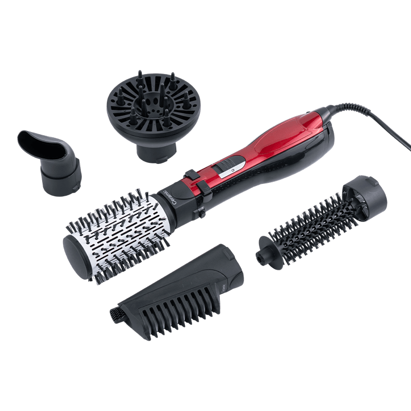 MXN-121 Stilator 3 în 1 cu perie cu aer cald MXN-121 Stilator 3 în 1 cu perie cu aer cald